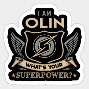 Olin Sticker